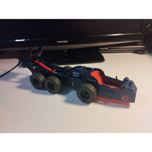 GI Joe Hasbro 1987 Cobra Adder Missile Launcher Vehicle - Incomplete - Picture 1 of 6